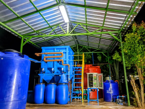 Dokumentasi proyek IPAL dan TPS B3 PT Dahana